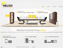 Tablet Screenshot of meble-helios.pl